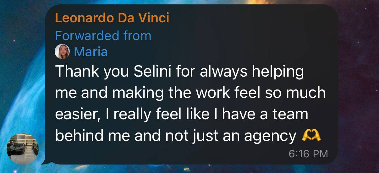 Creator feedback