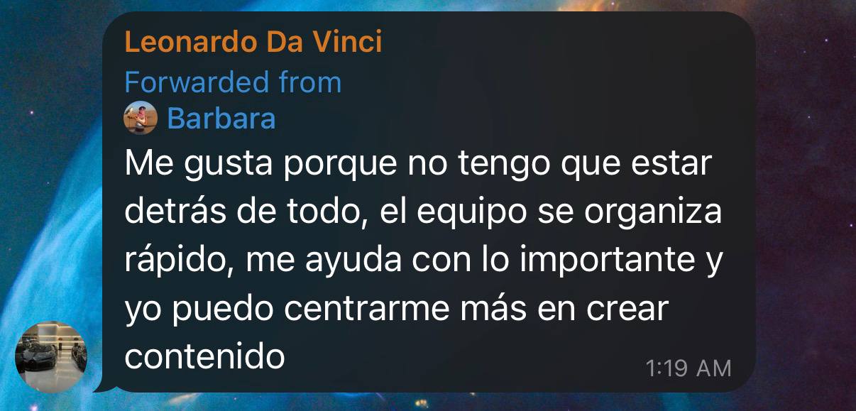 Creator feedback